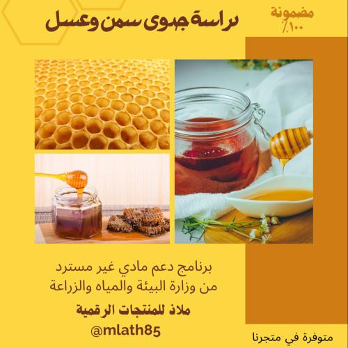 دراسة جدوى سمن وعسل