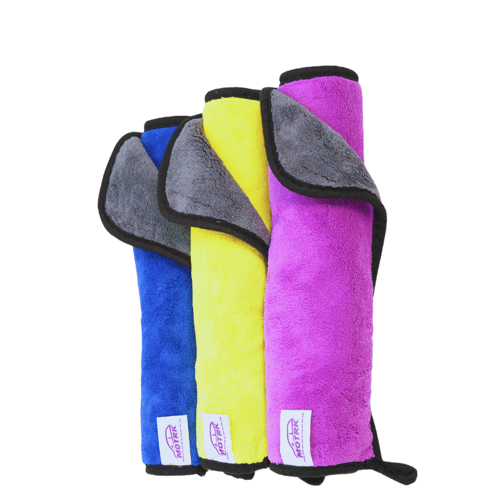 مناشف تجفيف من المايكروفايبر 3حبه للسيارة والمنزل...