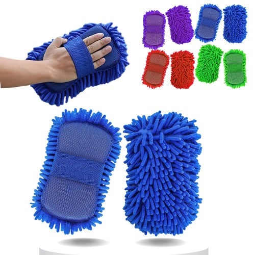 منشفة يدوية ناعمة لغسل السيارة وتنظيفها