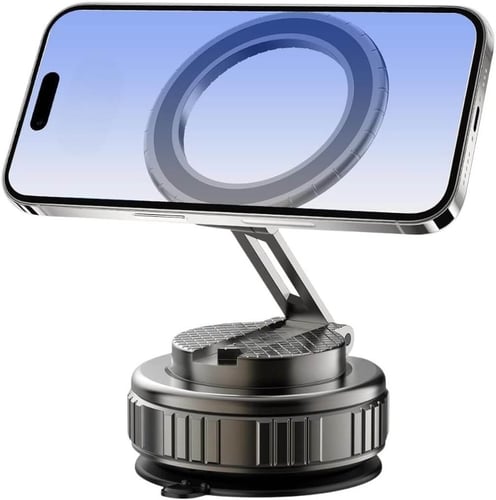 حامل جوال للسيارة، حامل جوال مغناطيسي للسيارة بقاع...