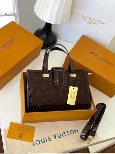 شنطة لويس فيتون _ عنابي