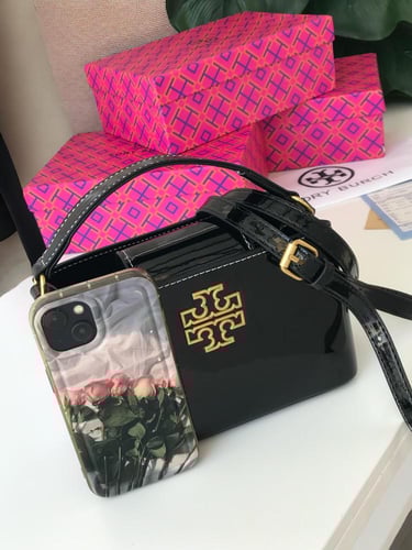 شنطة توري بورش _ بيج لمعه( حجم صغير)