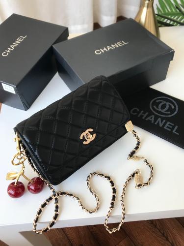 شنطة شانيل _أسود (حجم صغير)