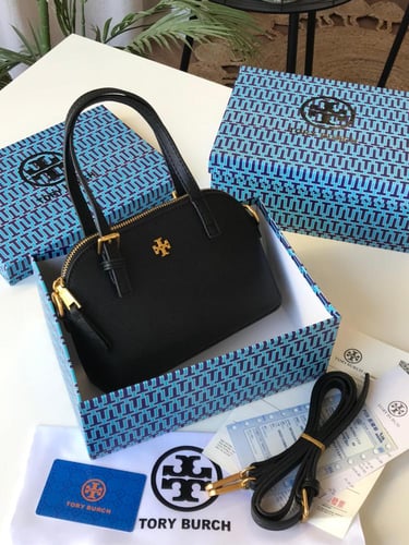 شنطة توري بورش _ أسود مطفي (حجم صغير)