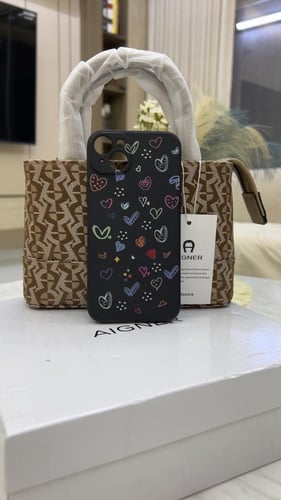 شنطة اقنر _ بيج قماش