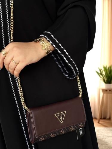 شنطة جيس _ بني محروق ( حجم صغير)