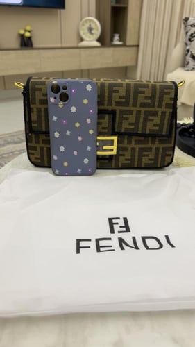 شنطة فندي _ أسود ( حجم كبير)