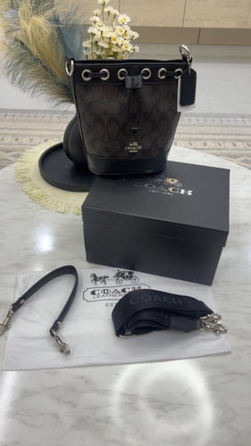 شنطة كوتش _ بني محروق