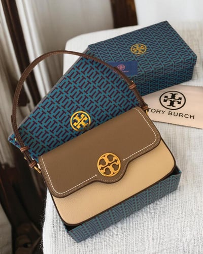 شنطة توري بورش _بني مع بيج