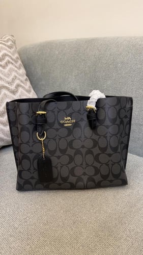 شنطة كوتش _ أسود مع رمادي