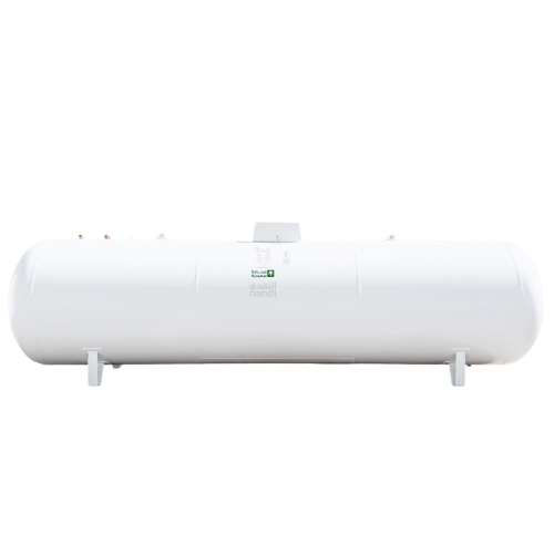 خزان غاز فوق الأرض سعة 10000 لتر أفقي صناعة سعودية