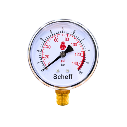 ساعة قياس ضغط 10 بار ماركة Scheff