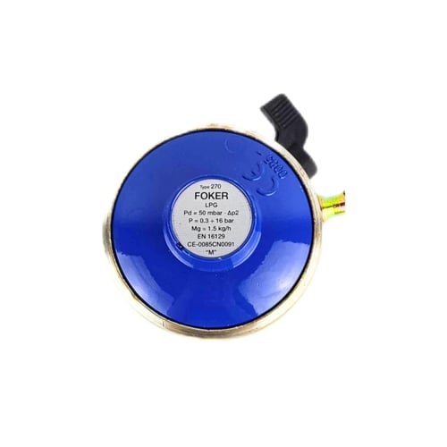 منظم ساعة اسطوانة غاز 50 ملي بار ايطالي اصلي استخد...