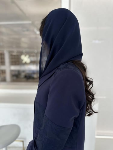 بليزر كحلي مع جاكار