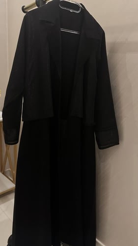 بليزر نص كلوش بلمعة