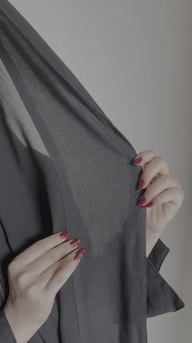 عرض طرحتين مبطنة ربع قطن