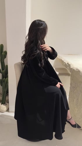 مخمل نص كلوش مع جوخ