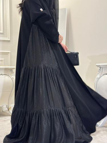 نص كلوش مع قماش سهره من الجوانب