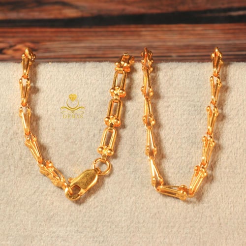 سلسلة ذهب صافي تيفاني عيار 21