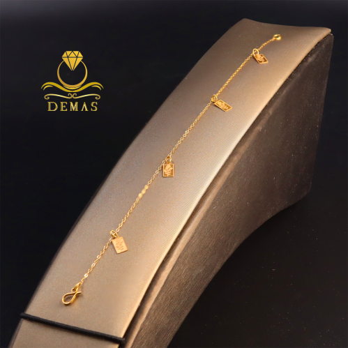 اسوارة ناعمة سبيكة الوردة عيار 21