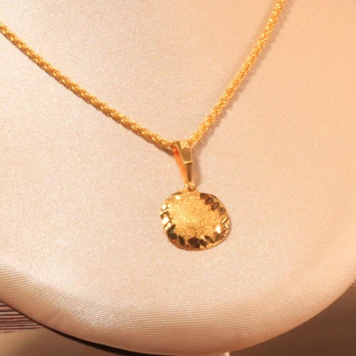 طقم ذهب دائري عيار18