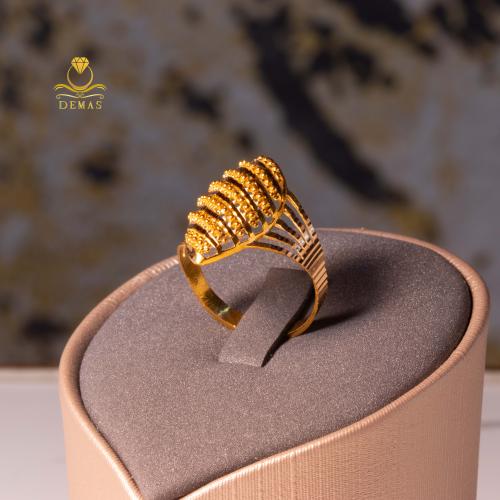 خاتم ذهب عيار 21