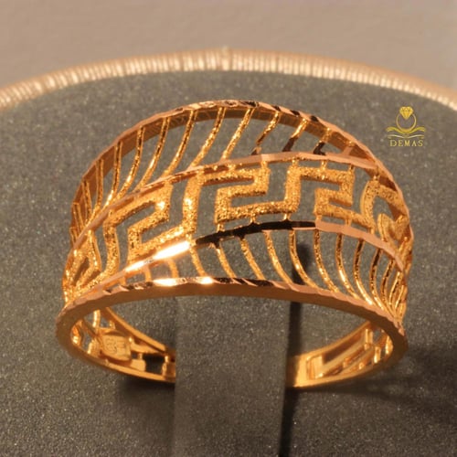 خاتم ذهب صافي فرزاتشي عيار 21