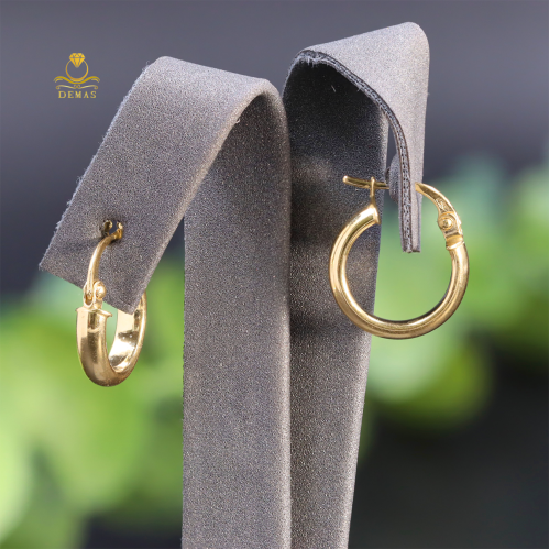 حلق دائري عيار 18