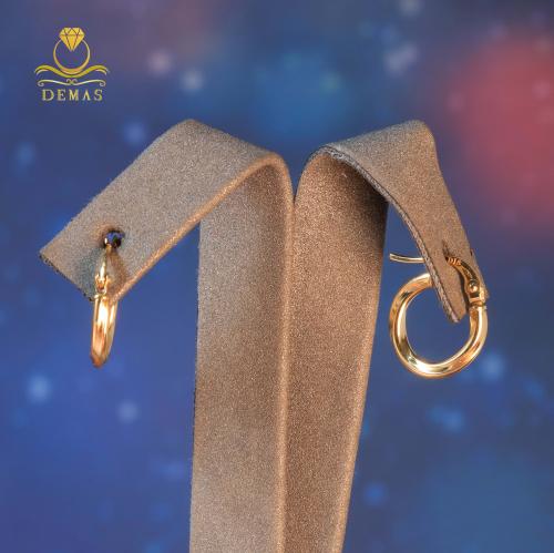 حلق تويستد ذهب عيار 18