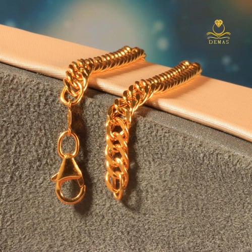 اسوارة جنزير ذهب صافي عيار 21