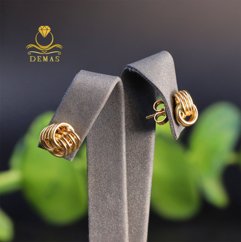 حلق معقود عيار 18 إيطالي