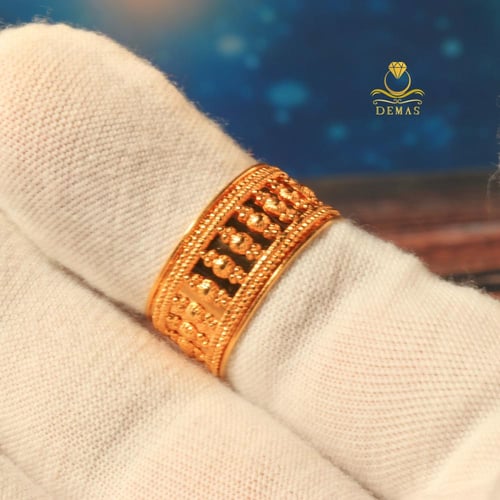 دبلة ذهب نسائية عيار 21