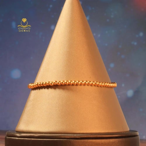 اسوارة من كرات الذهب ذهب عيار 18