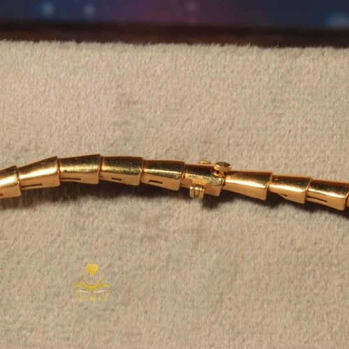 عقد الثعبان ذهب صافي عيار 18