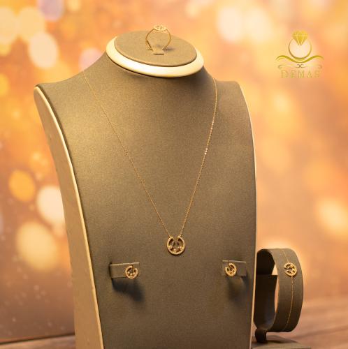 اطقم ذهب زركون عيار 18