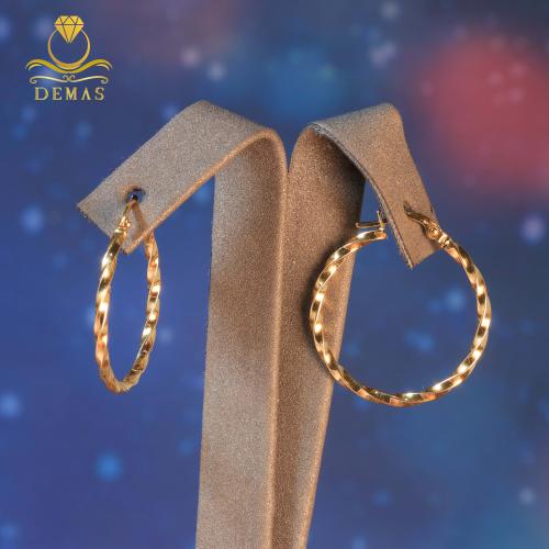 حلق دائري تويستد عيار 18