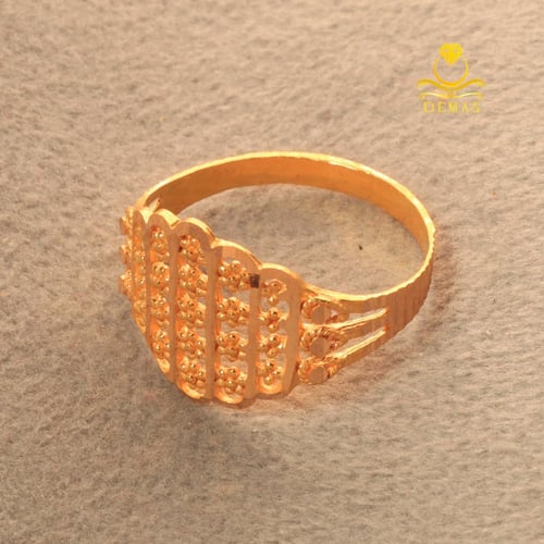 خاتم ذهب عيار 21