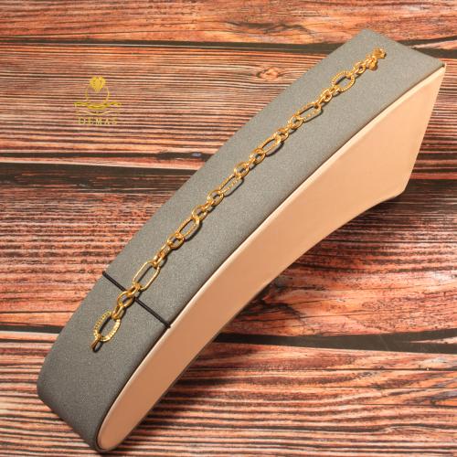 اسوارة ذهب تصميم مميز عيار18