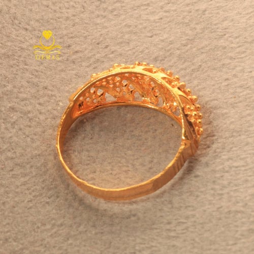 خاتم ذهب عيار 21