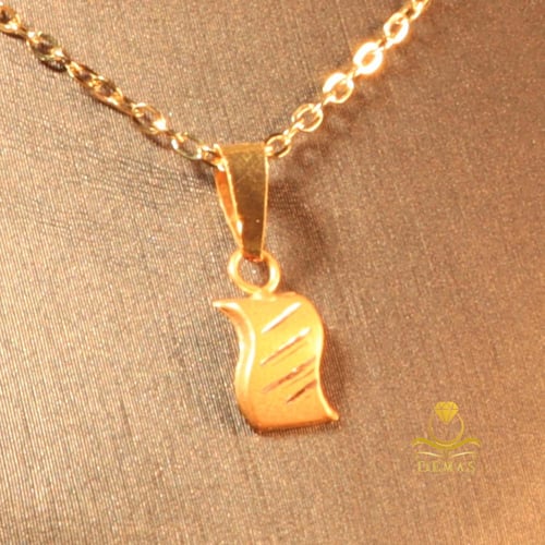 طقم ناعم ذهب صافي عيار 18