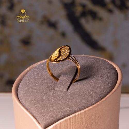 خاتم ذهب عيار 21