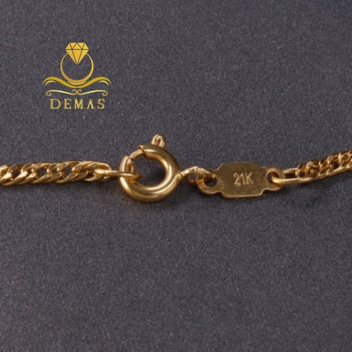 اسوارة جنزير عيار 21 إيطالي