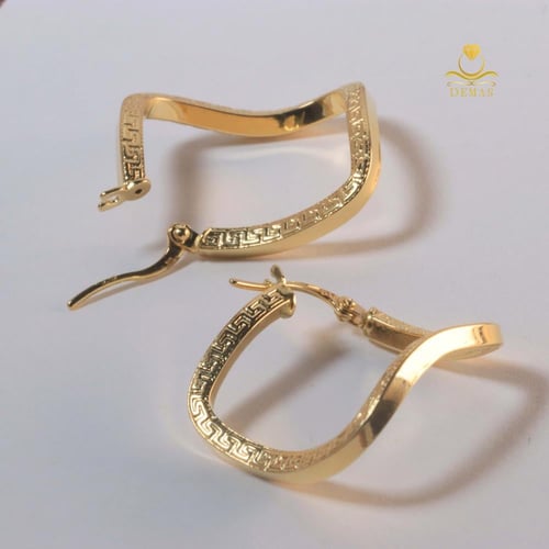 نصف طقم فرزاتشي تويستد ذهب عيار 18