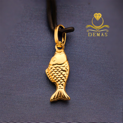 تعليقة سمكة عيار 18 إيطالي