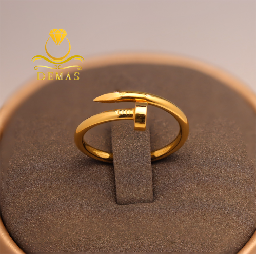 خاتم مسمار عيار 18