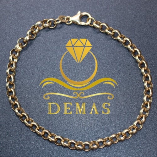 أسوارة حلقات عيار 18 إيطالي