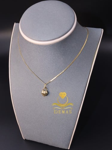 قلادة قلب تيفاني عيار 18 إيطالي