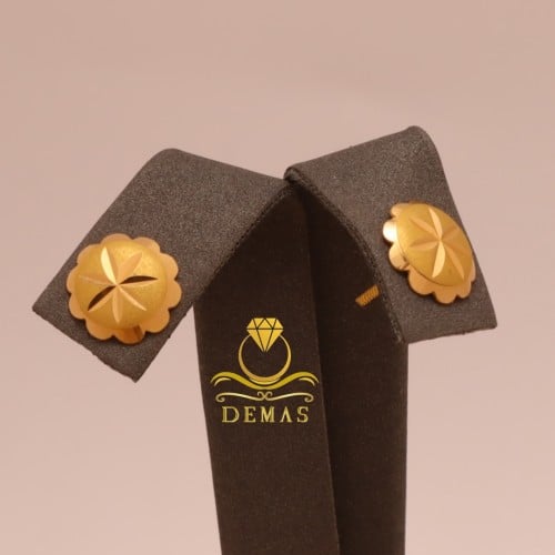 حلق وردة عيار 21