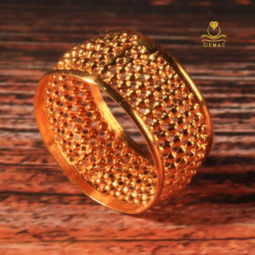 دبلة ذهب نسائية عيار 21