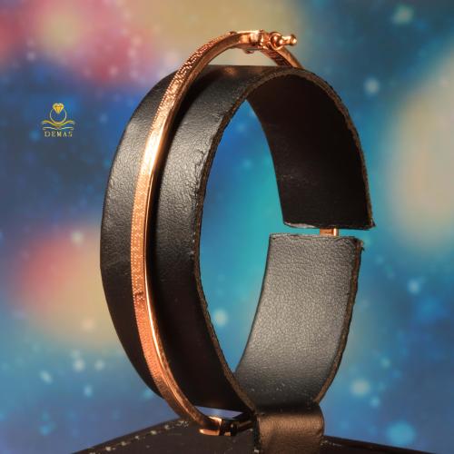 اسوارة فرزاتشي ذهب روز صافي عيار 18
